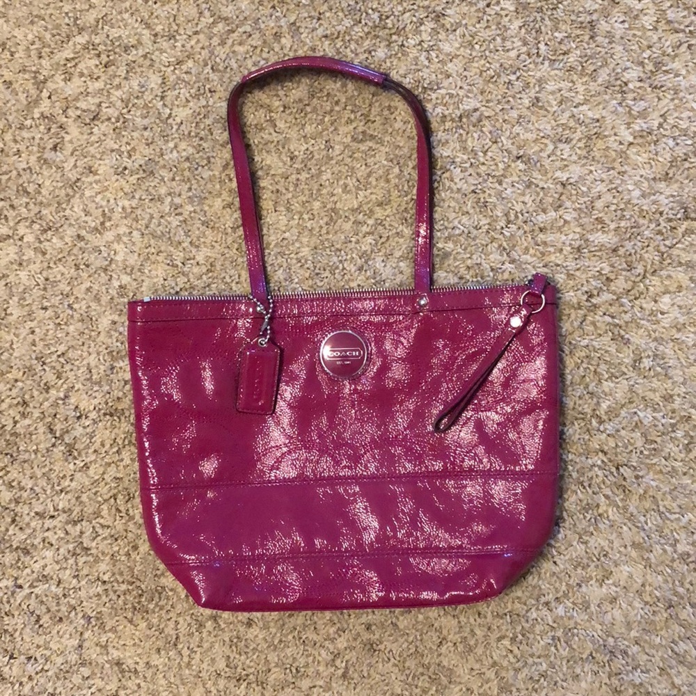 Pink Coach Purse